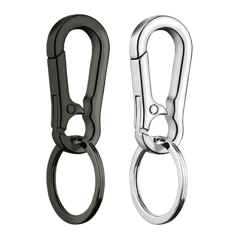 Car Keychain Zinc Alloy Anti-Lost Key Ring Carabiner