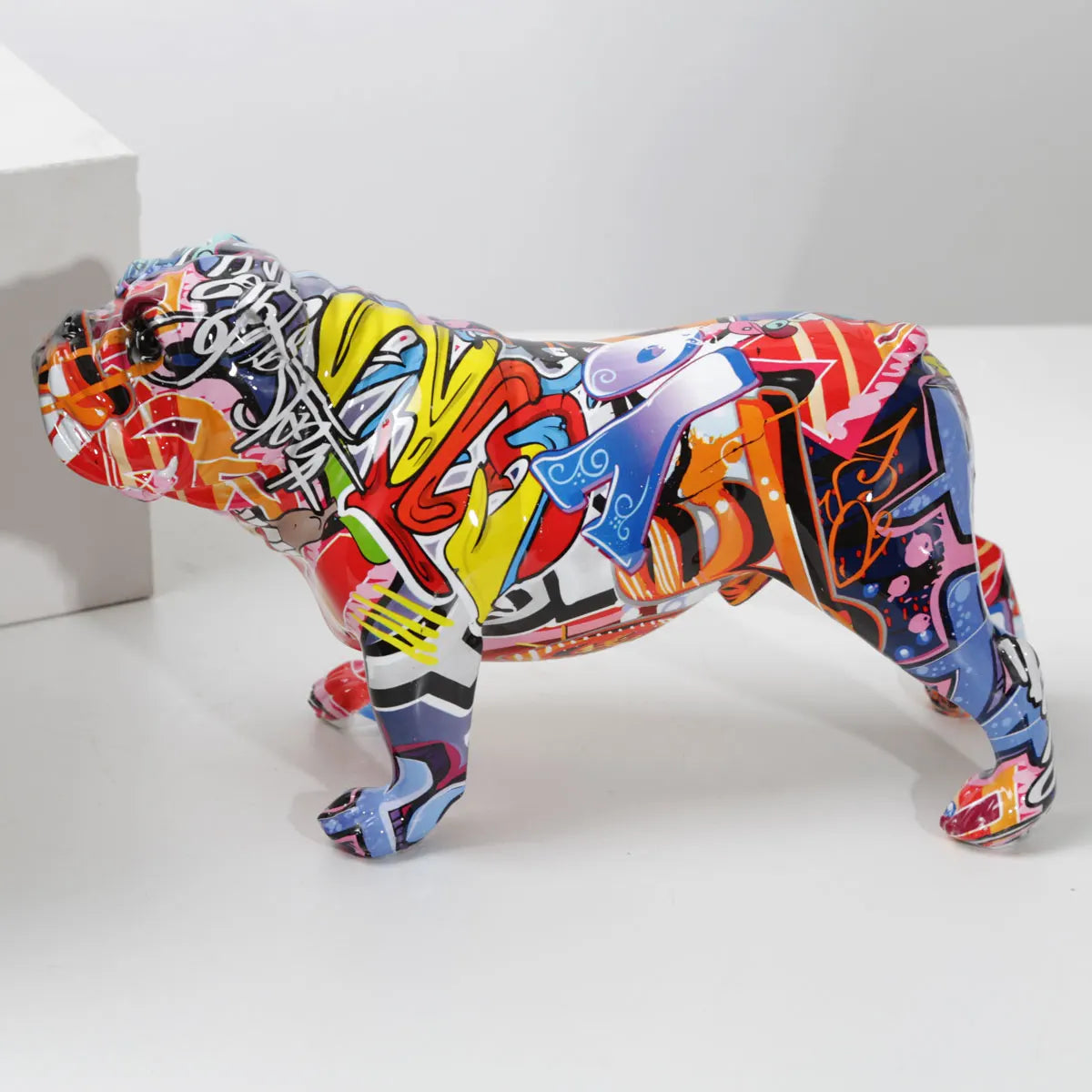 Resin Bulldog Ornament Home Decor