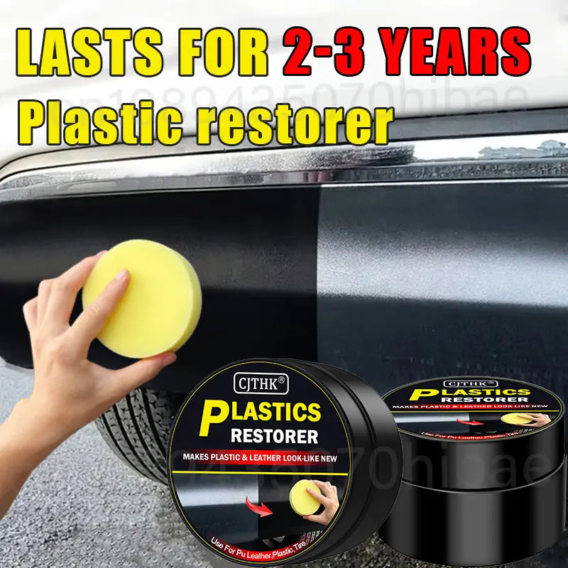 Car Plastic Restorer Back To Black Gloss Coating
