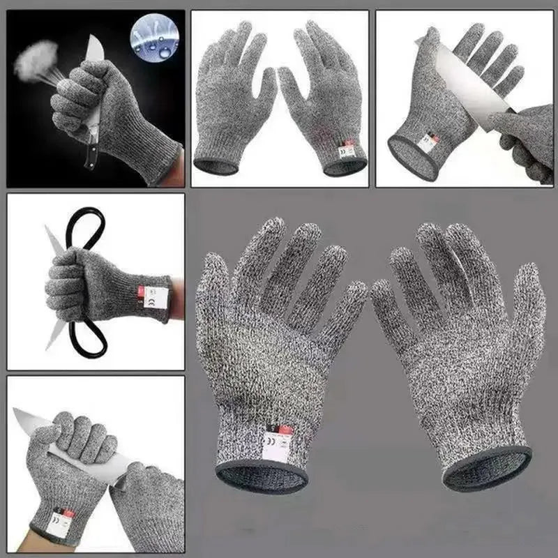 Level 5 HPPE Anti-Cut Gloves Kitchen Gardening Anti-Cut Knitted Gloves Anti-Thorn Wea alternate view