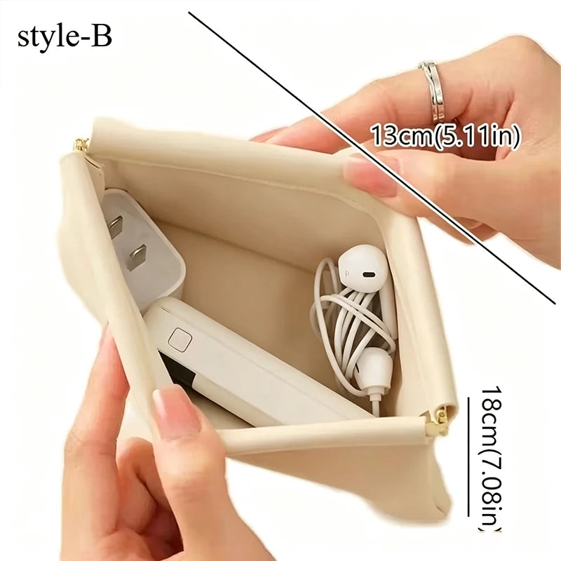 Mini PU Purse Storage Bag Lipstick Cosmetic Organizer detail view