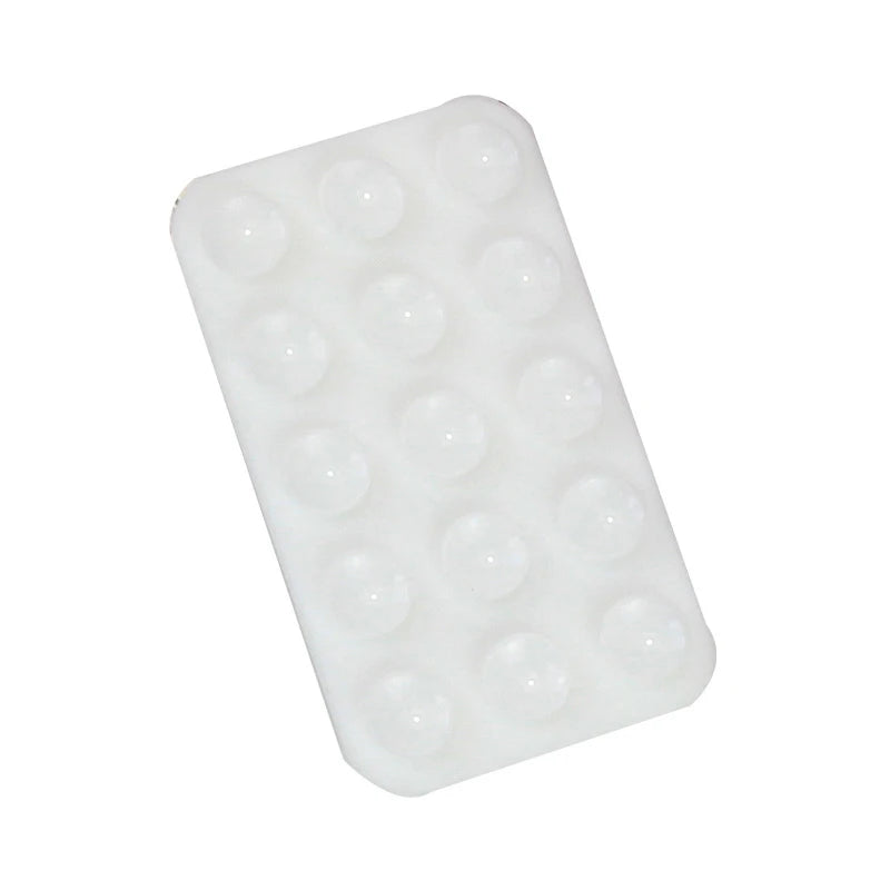 Silicone Suction Pad Double Sided For Mobile Phone Fixture Suction Cup Backed Adhesive S detail view