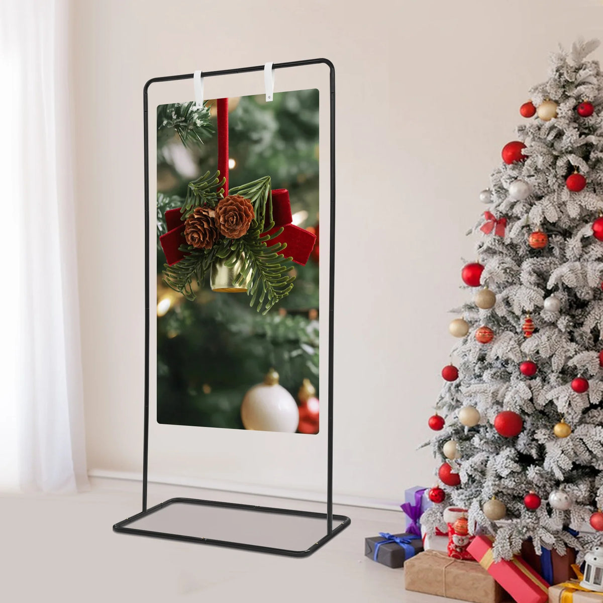 Wedding Sign Holder 175x80cm Adjustable Floor Display Stand