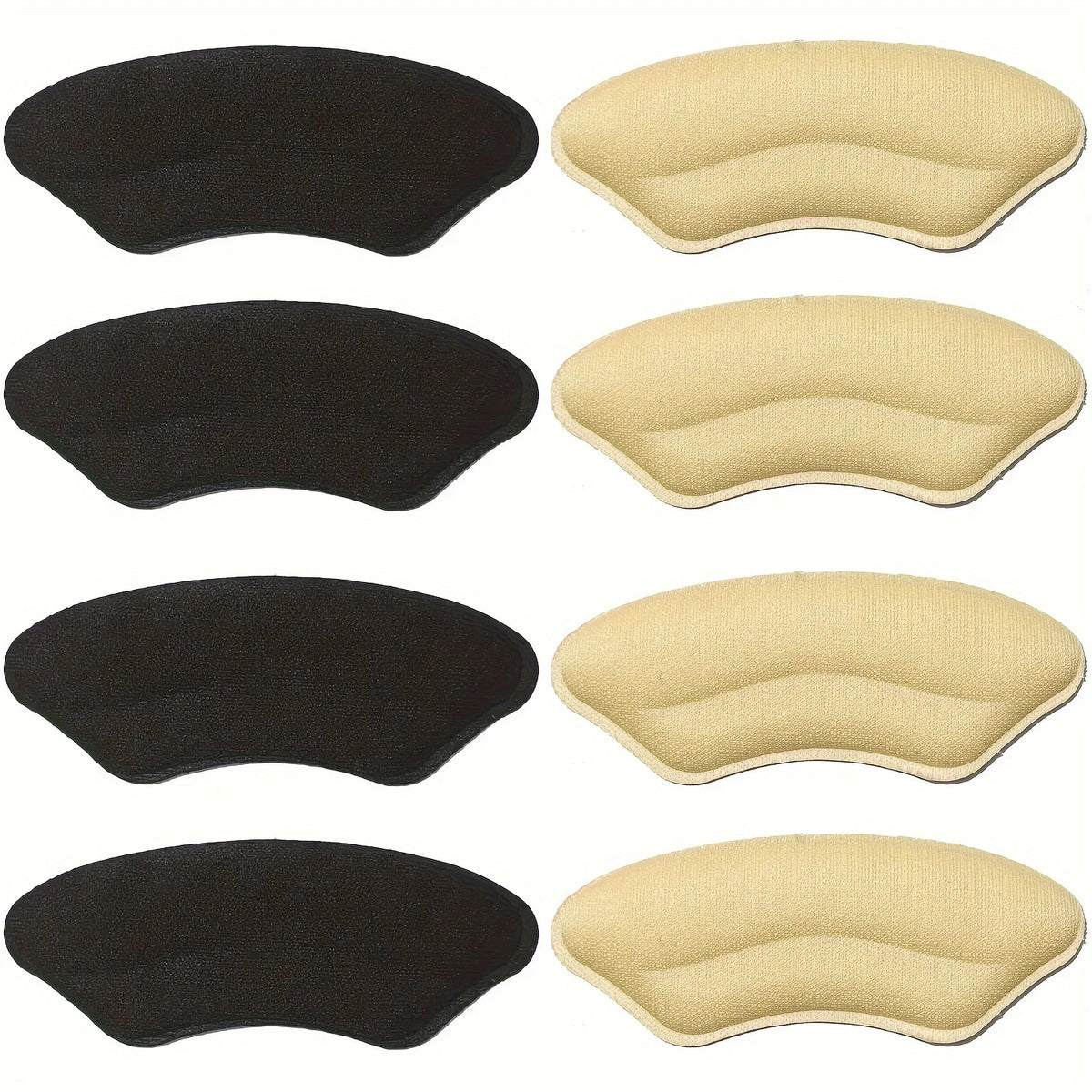 Memory Foam Heel Pads for Too Big Shoes, 8 Pack alternate view