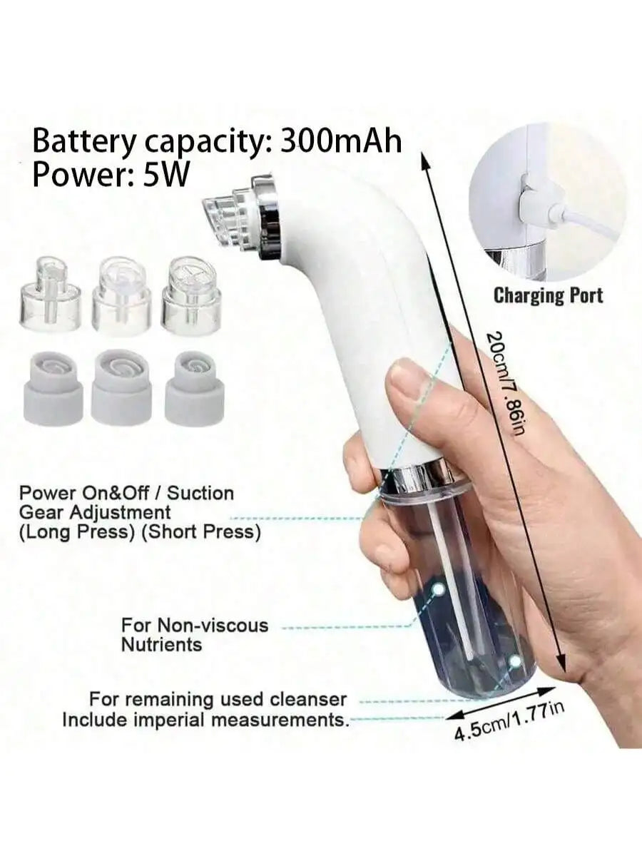 Pore Vacuum Blackhead Remover Women and Men Facial Cleaning Beauty Equipment Facial P lifestyle view