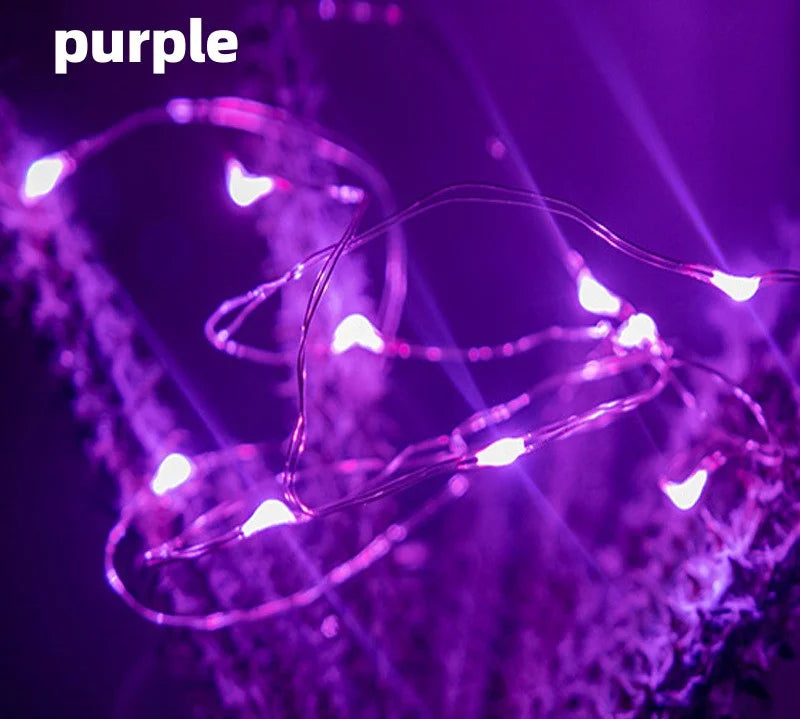USB LED Copper Wire Fairy Lights 200LED alternate view