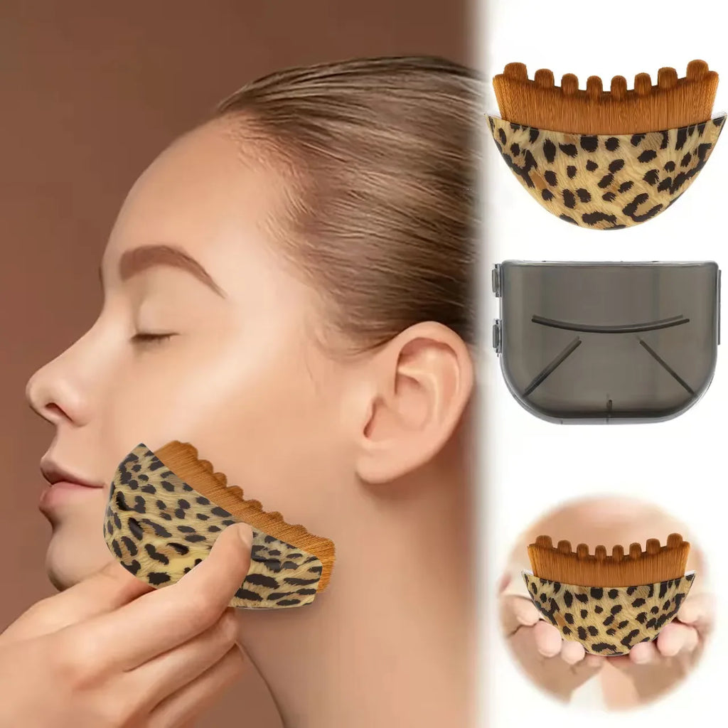 Facial Massage Brush Plastic Hand-Operated Lymphatic Contour Brush
