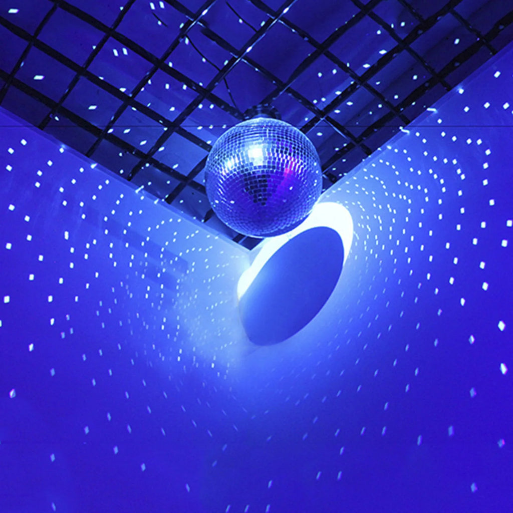 Glass Disco Ball Hanging Mirror Ball 8 Inch for Parties