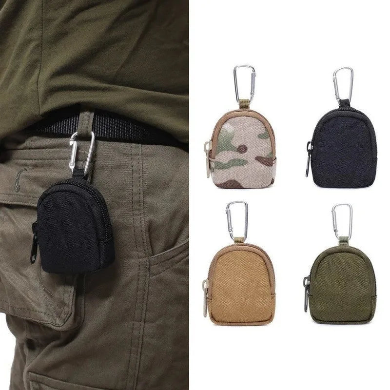 Canvas Key Bag Coin Wallet Small Pouch