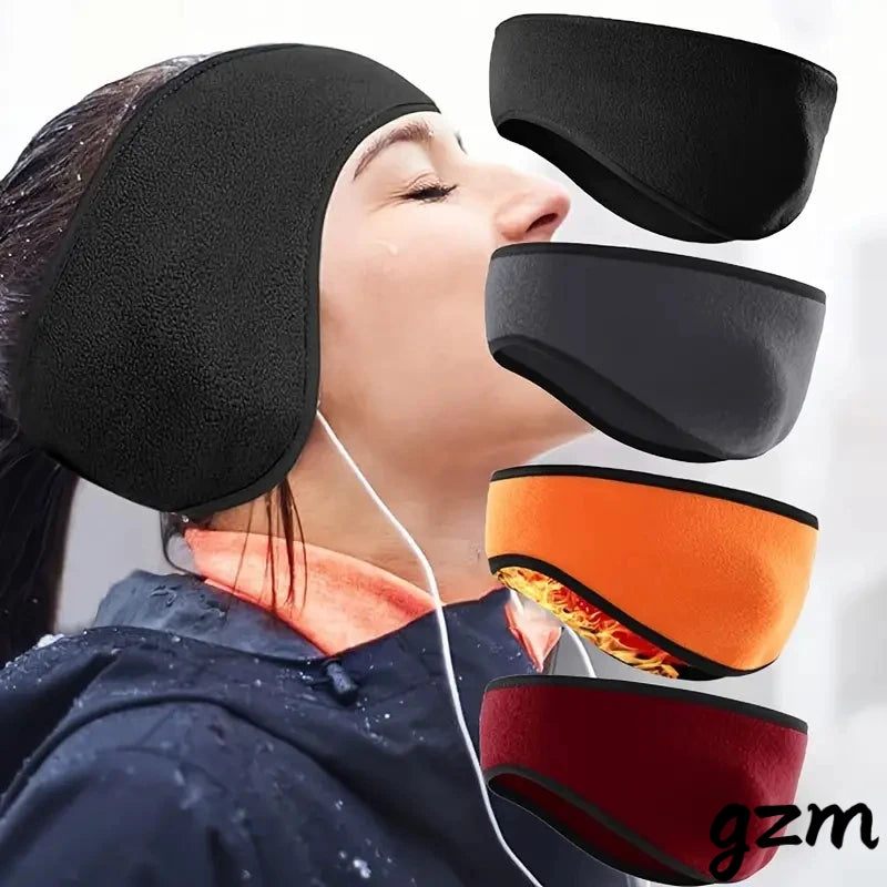 2026 Warm Fleece Earmuffs Headband Windproof Ear Warmer