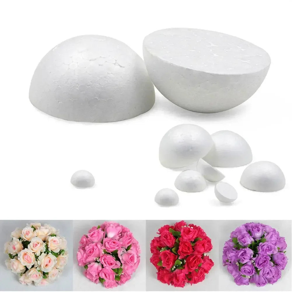 White Polystyrene Foam Ball For DIY Craft And Party Decor
