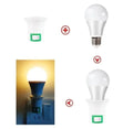 E27 Light Bulb Socket Adapter with Switch EU/US Plug