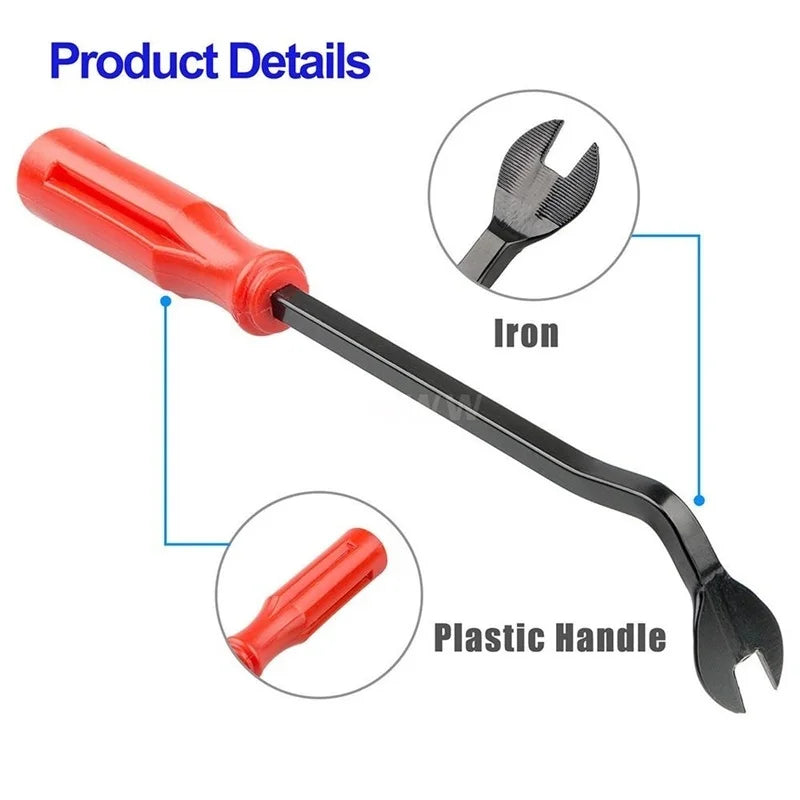 Nylon Car Body Push Trim Fastener Clip Kit additional angle