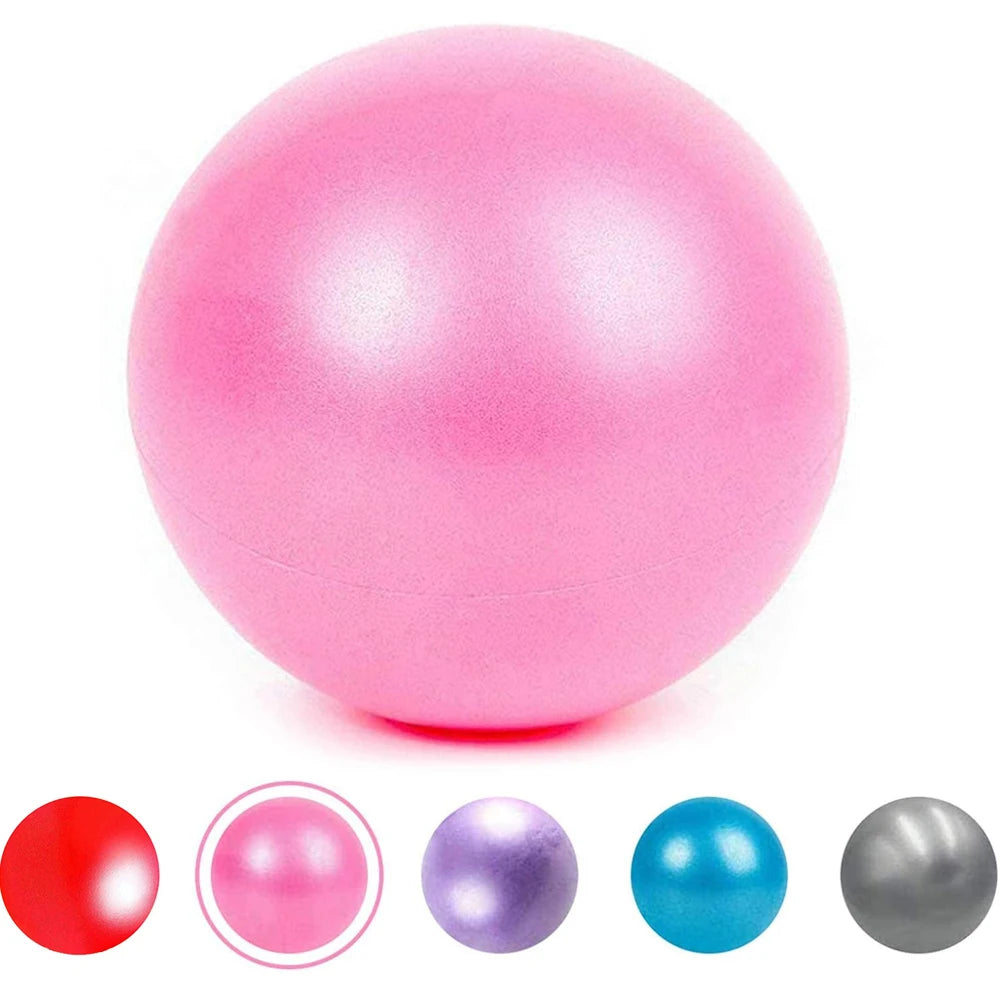 9 Inch Yoga Ball Mini Pilates Exercise Ball Anti Burst Non-Slip