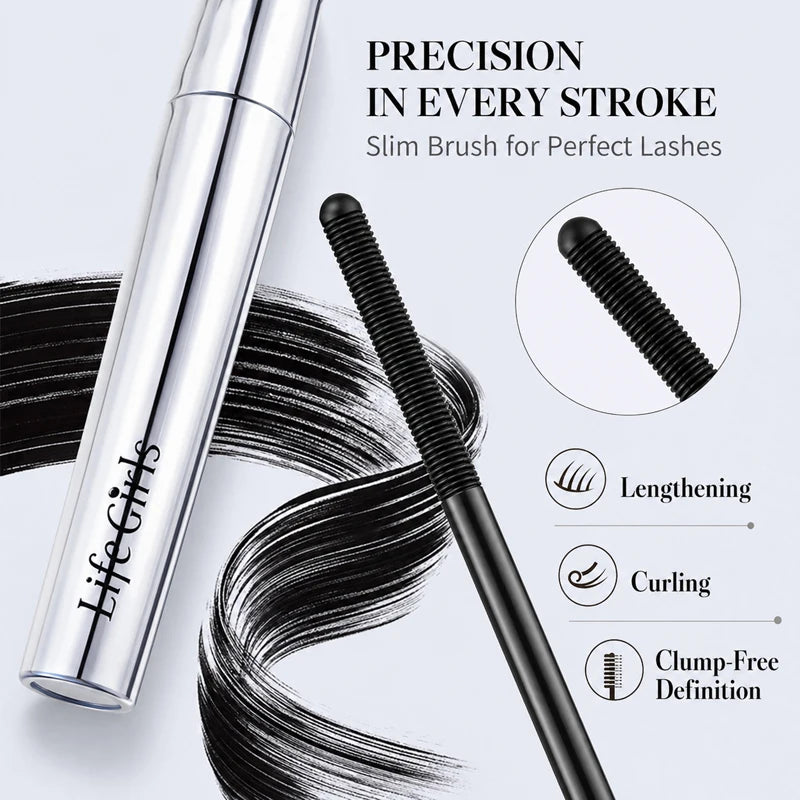 Life girls Waterproof Eyelash Primer Mascara, Lengthening Curling Lash Base, Smudge additional angle
