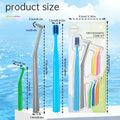 Soft Hair Implant Interdental Brush Single-Beam Soft Teeth Cleaning Toothbrush Oral Care Tool Small Head