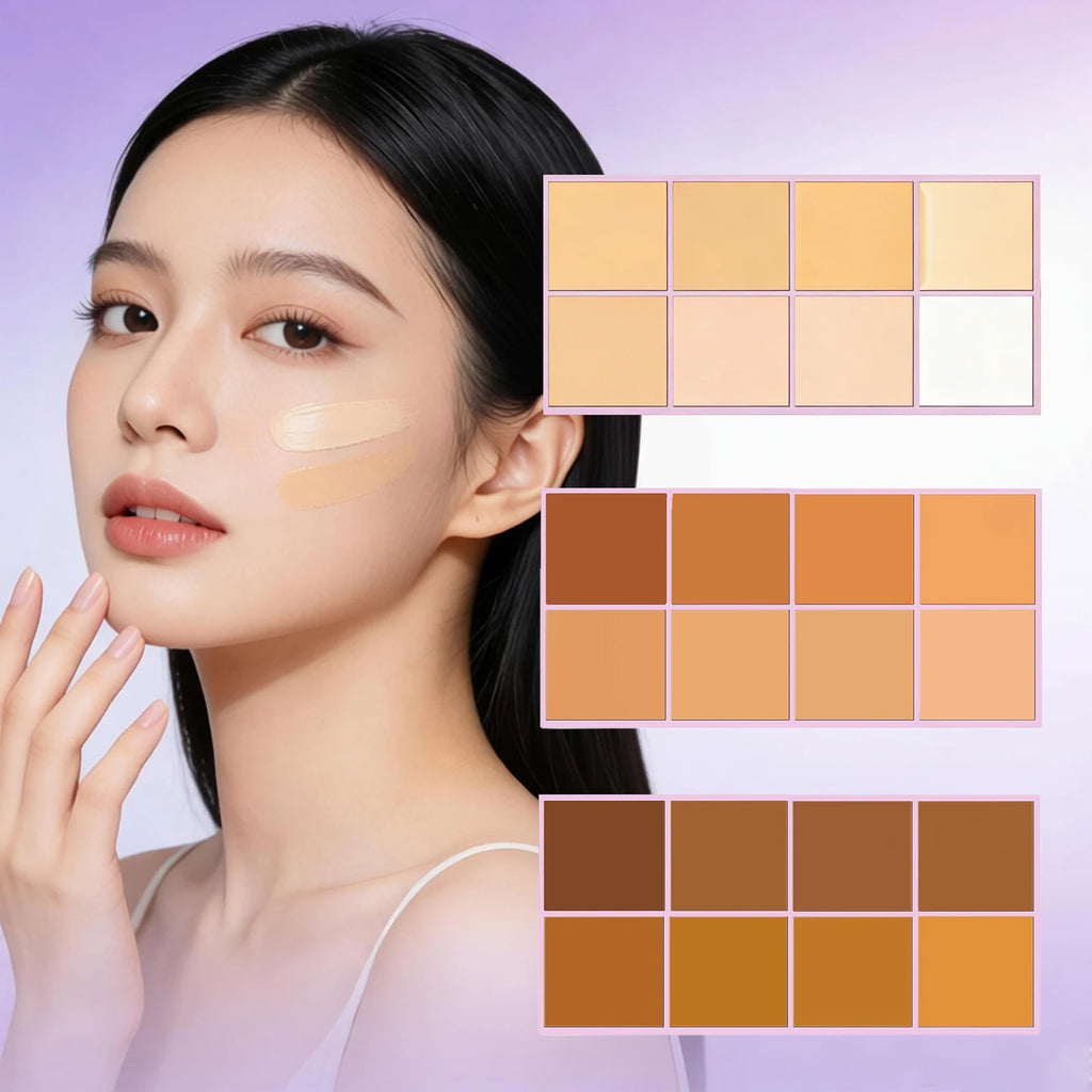 Soft Matte Cream Concealer High Coverage Cover Facial Spots, Acne Scars, Freckles and Te detail view