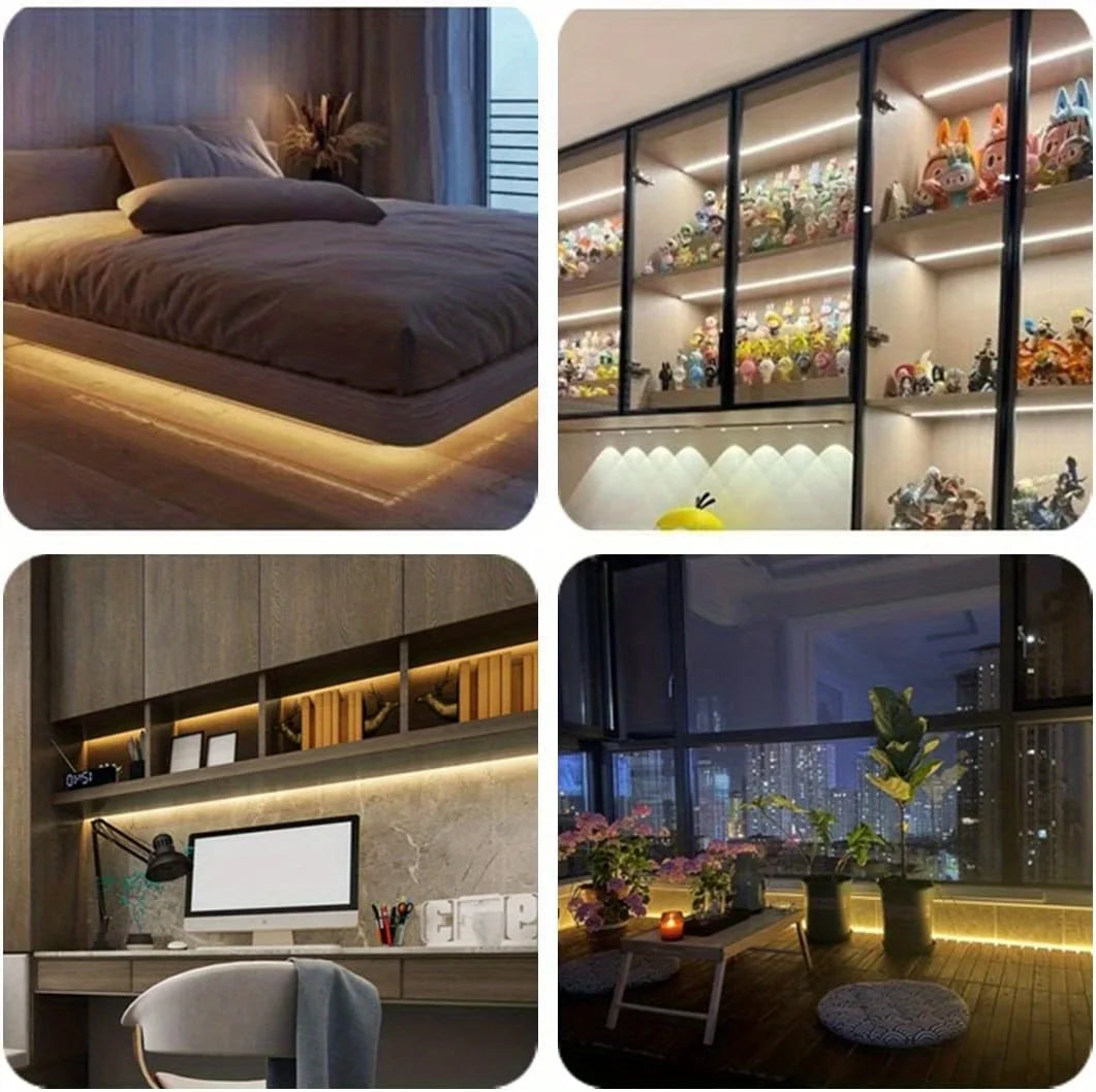 LED Strip Neon Light USB DC 5V Dimmable Touch Sensor Switch Flexible Silicone Neon Sig close-up view