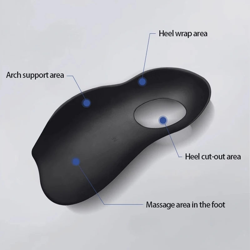 Flat Foot O-Shaped Leg Insoles for Shoes Arch Support detail view