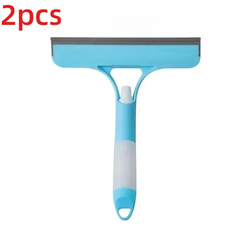 Multifunctional Glass Wiper with Spray Bottle