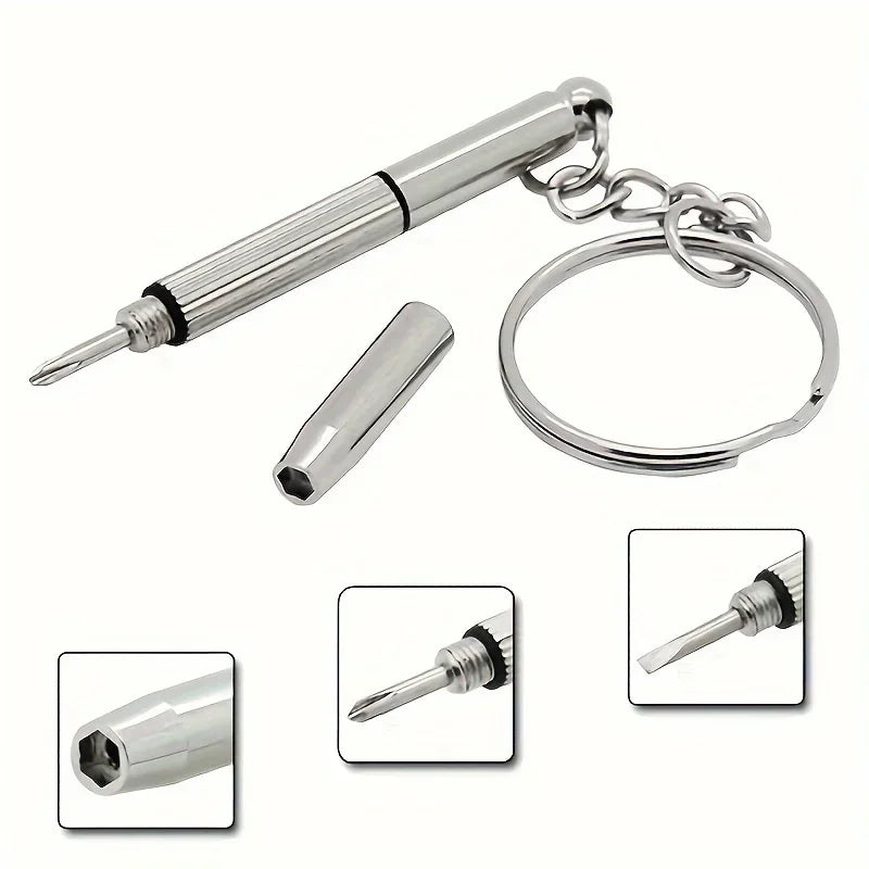 Eyeglass Watch Repair Screwdriver Kit with Keychain lifestyle view