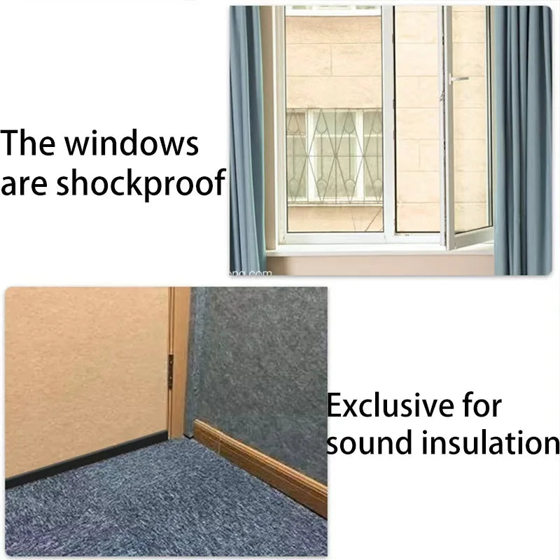 EVA Foam Self-Adhesive Door Window Sealing Strip close-up view