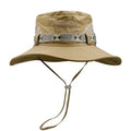 Men's Summer Bucket Hat Wide Brim UV Protection Outdoor Sun Hat alternate view