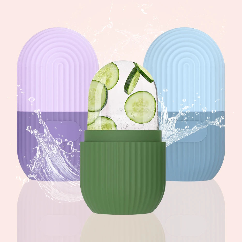 Ice Facial Roller Skin Care Beauty Lifting Contouring Tools Ice Cube Trays Ice Globe alternate view