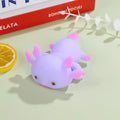 1/4pcs Axolotl Squeeze Ball Cute Fish Relax Cartoon Antistress Squishy Stress Relief lifestyle view