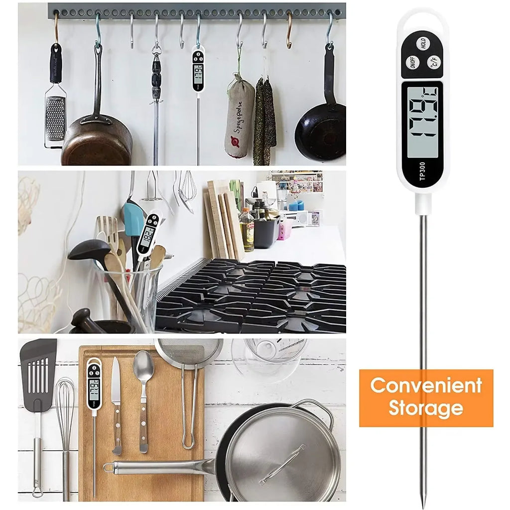 Stainless Steel Digital Probe Thermometer | Pen Type Instant Read alternate view
