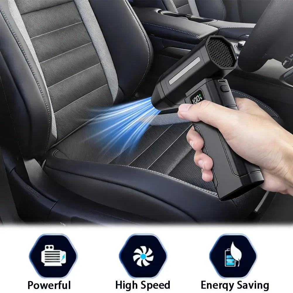 X8 Brushless Turbo Jet Fan Blower 150000RPM Electric Air Blower Dust Cleaner