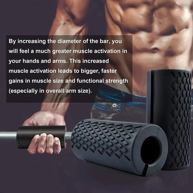 Portable Dumbbell Booster Grip NBR