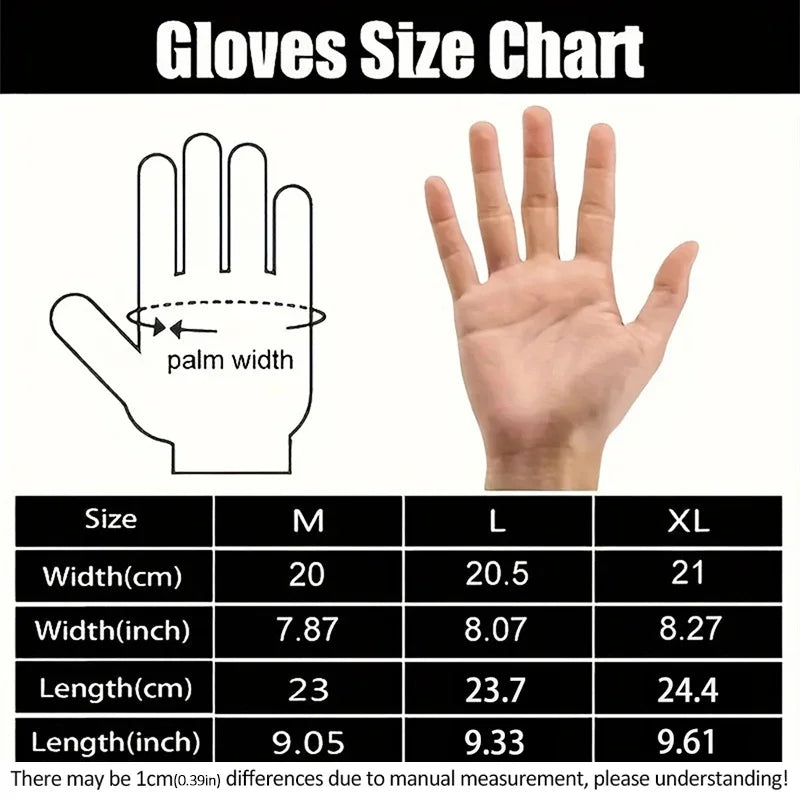 Winter Warm Gloves Touch Screen Windproof Cold-proof Cycling Gloves, Men's Women's additional angle