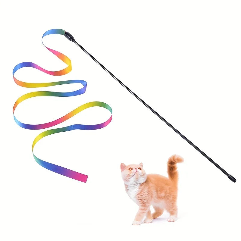 Interactive Cat Teaser Wand Cat Toy
