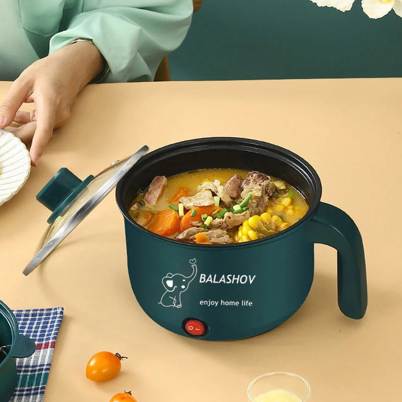 Mini Electric Cooker for 1-2 People Multifunction Non-Stick