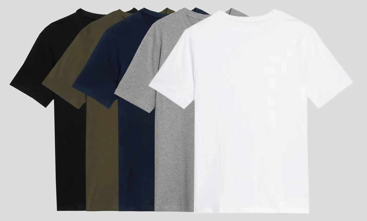 Premium Quality Organic 100% Cotton Mens Solid T-shirts Regular Cotton Men's T-Shirt Solid Color Cas