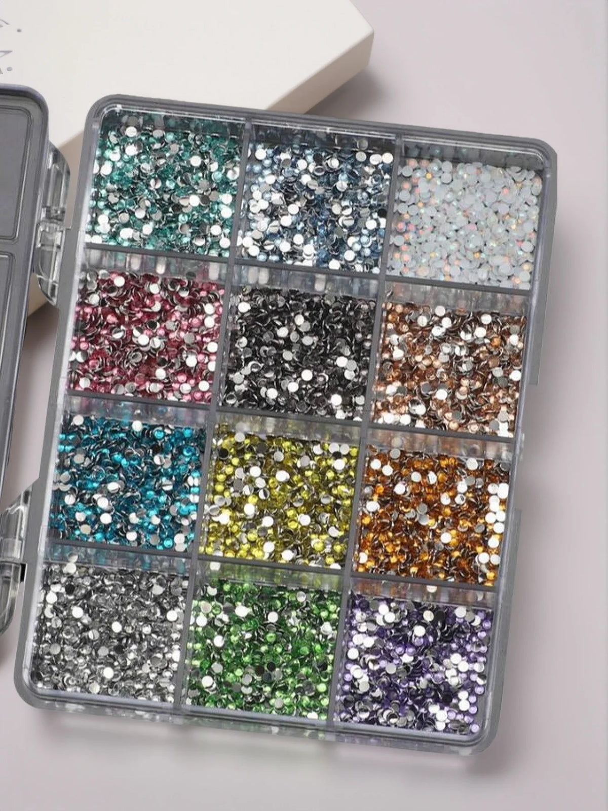 2mm Resin Nail Art Rhinestones For DIY Nails & Phone Case