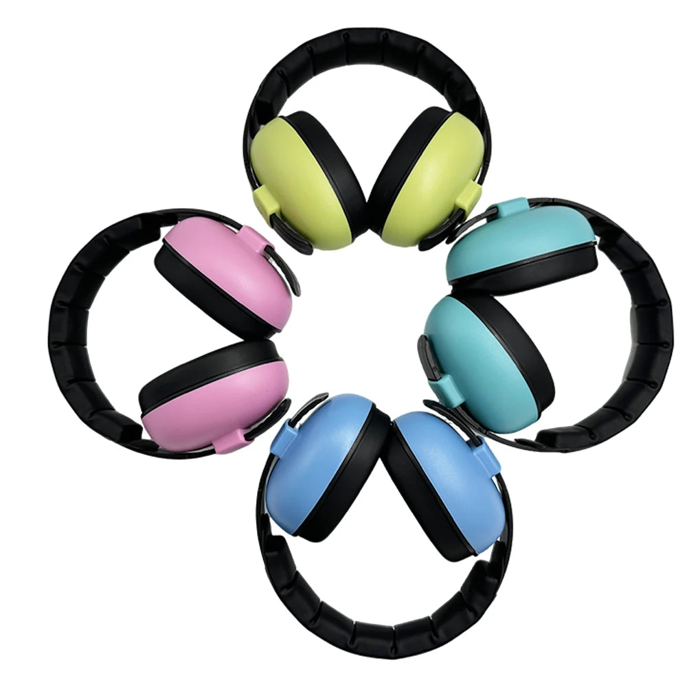 Baby Ears Protection Anti Noise Child Earmuff Children Sleep Ear Stretcher Headphones Sleeping Noise Reduction Earplugs