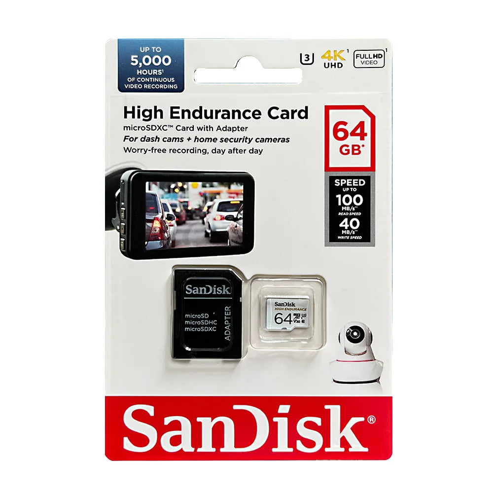 SanDisk microSDXC Memory Card 4K UHD A2 V30 Class 10