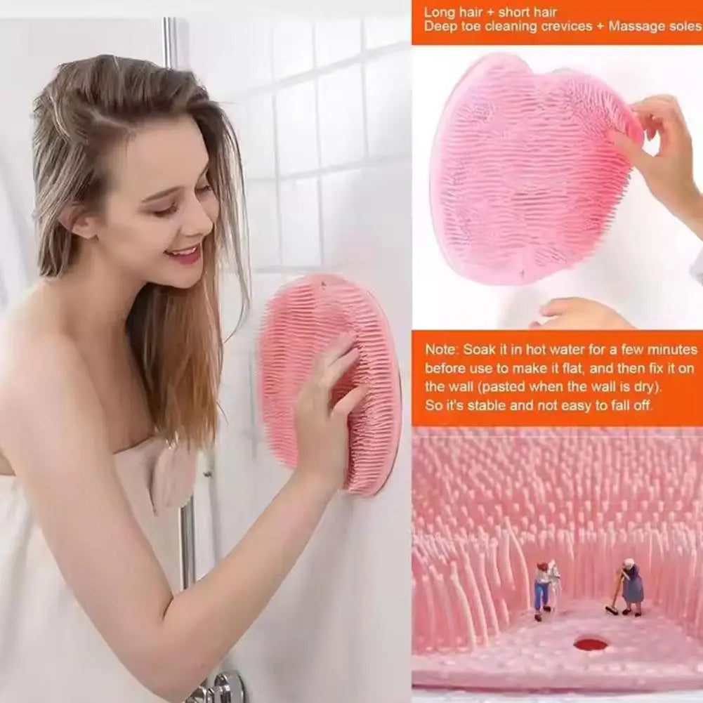 Foot Rubbing Back Rubbing Artifact Bathroom Massage Bath To Remove Dead Skin Feet Dirt Wash Silicone