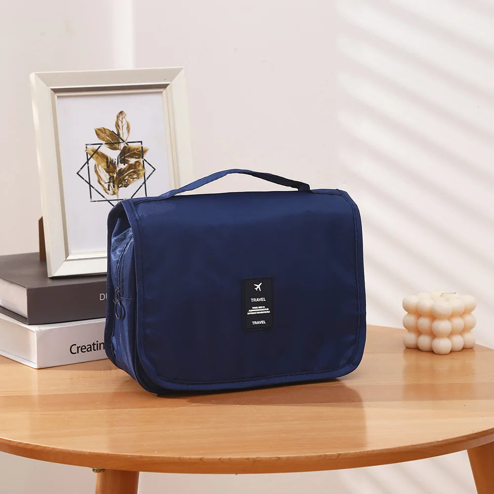 Travel Hanging Makeup Bag with Hook lifestyle view