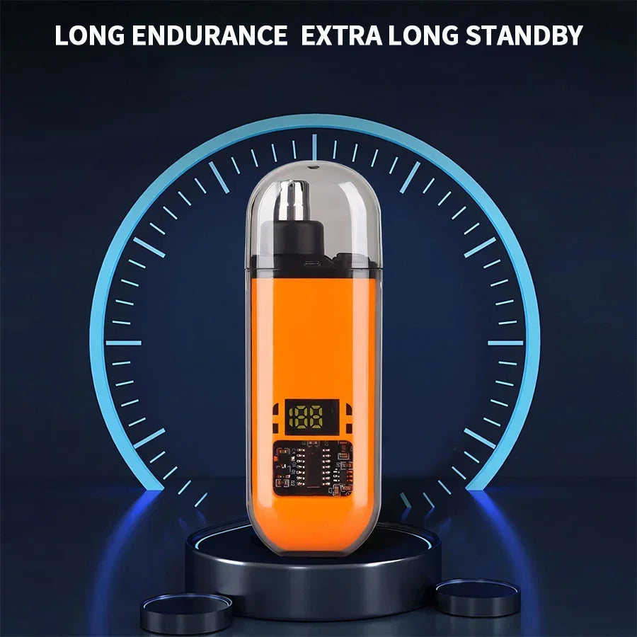 2 In 1 Electric Portable Ear And Nose Hair Trimmer Clipper 2024 Professional Painless alternate view