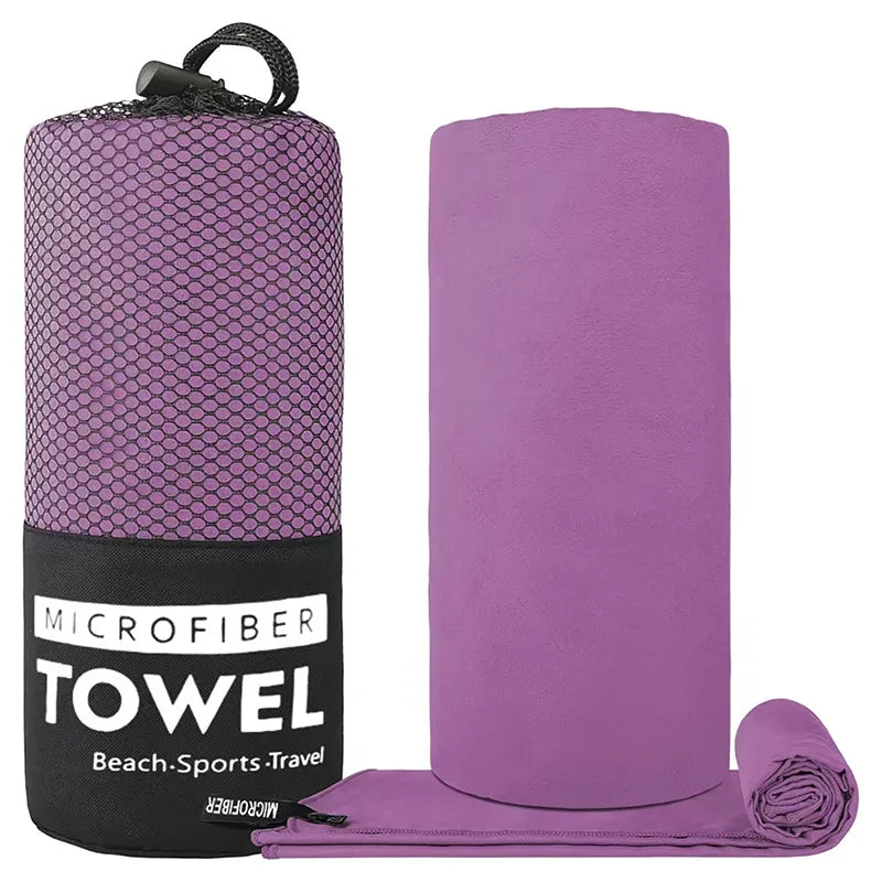Microfiber Travel Towel Quick Drying Compact Sports Camping Towel