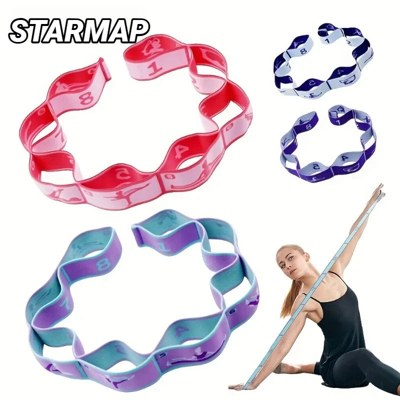 Adult Elastic Resistance Band Yoga Stretching Loop