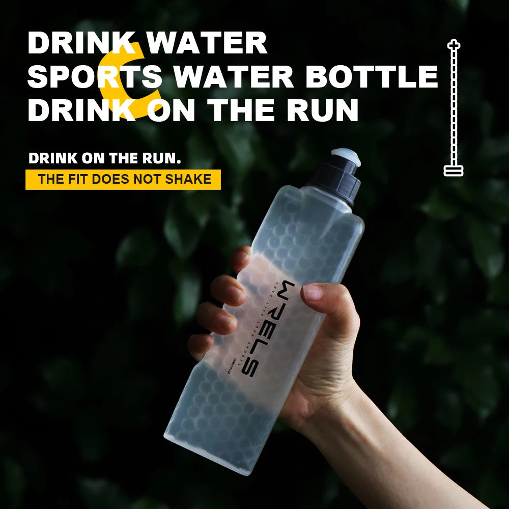 Curved Sports Water Bottle with Belt Pack
