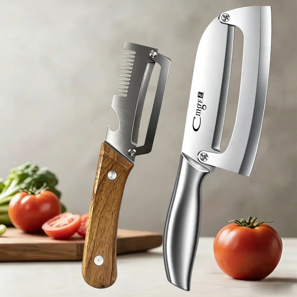 Stainless Steel Peeler Knife for Fruits and Vegetables