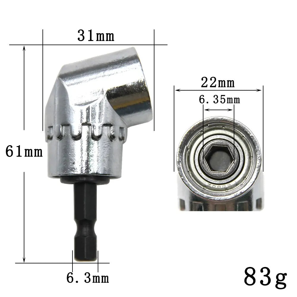 105 Degree Turning Screwdriver Joint Corner Attachment for Electric Drill alternate view