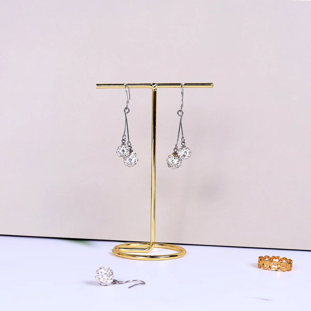 1Pcs/10Pcs Wooden Base Jewelry Display Rack Bracelet Earring Necklace Storage Holder Jewelry Organizer Photo Prop