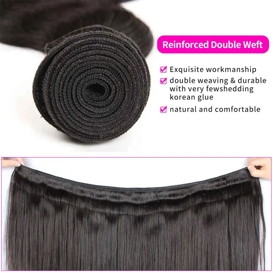 Body Wave Brazilian Human Hair Bundles Unprocessed Remy Virgin Hair 14-30 Inch