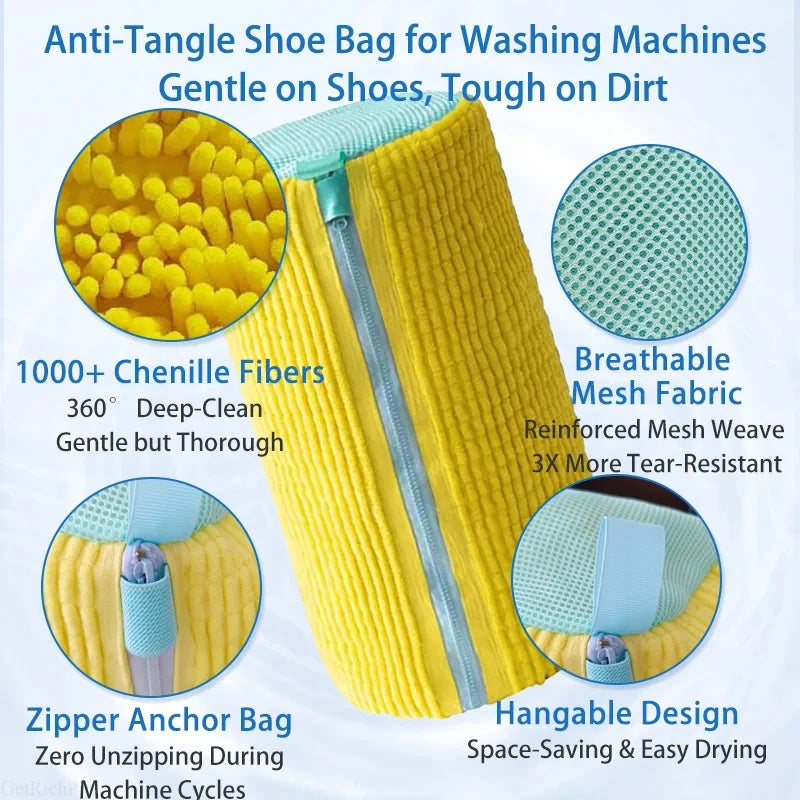 Shoe bag for lazy people a household washing machine special protective bag that prevents deformation and does not damage shoes
